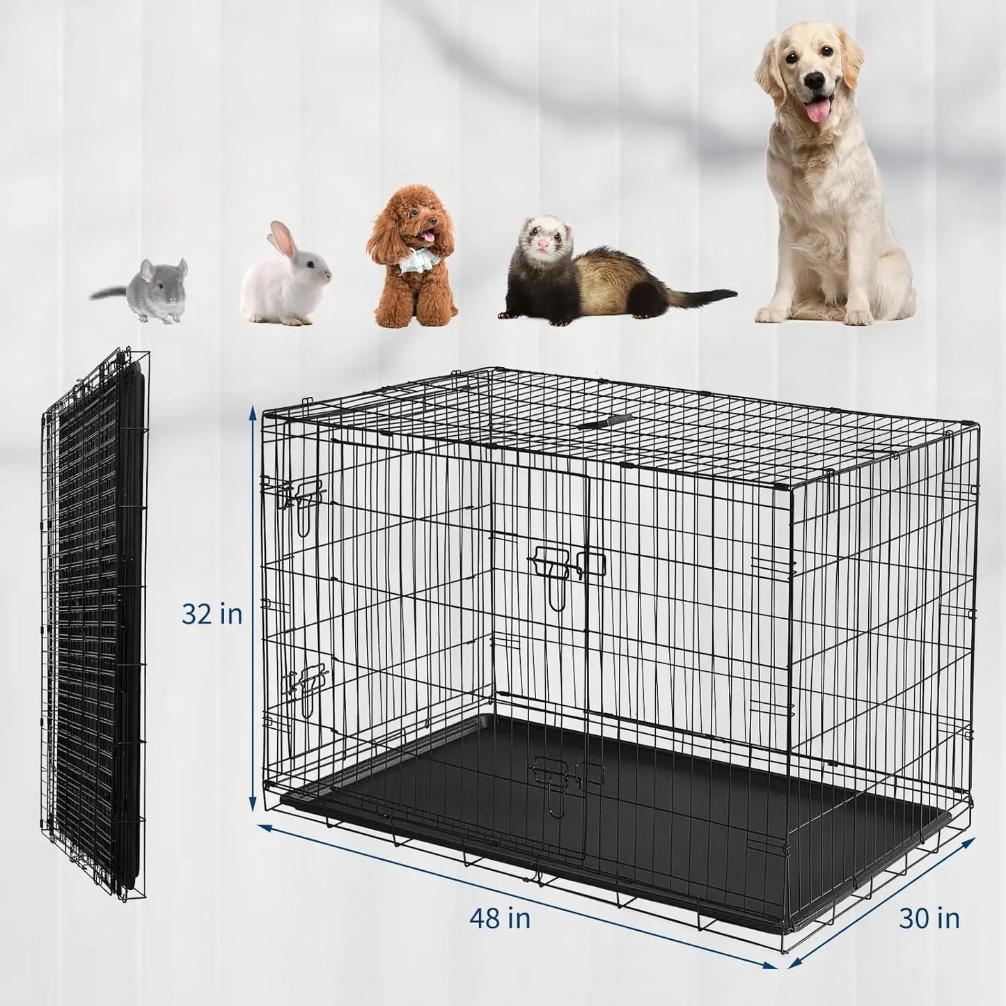 Portable Folding Pet Cage