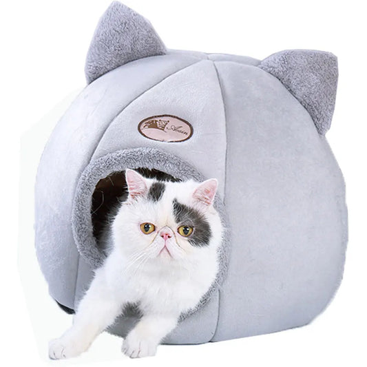 Cozy Pet Cave Bed