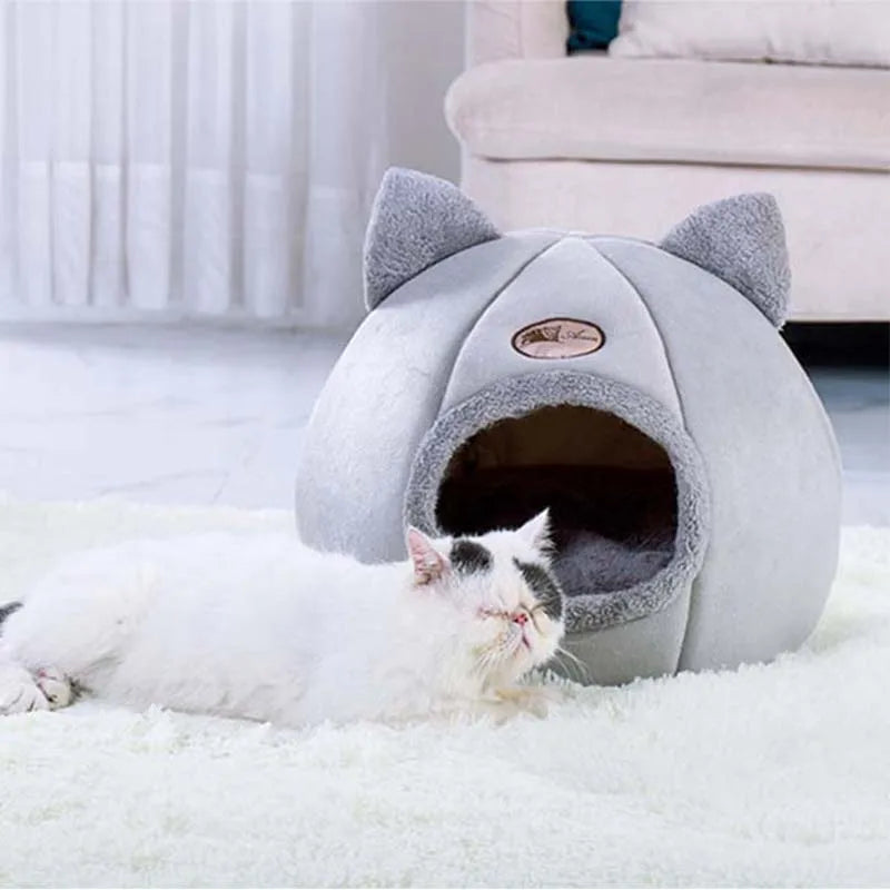 Cozy Pet Cave Bed