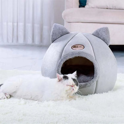 Cozy Pet Cave Bed