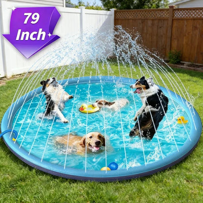 Heavy Duty Inflatable Dog Splash Mat