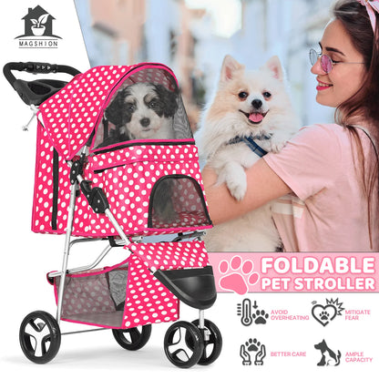 3 Wheels Pet Stroller