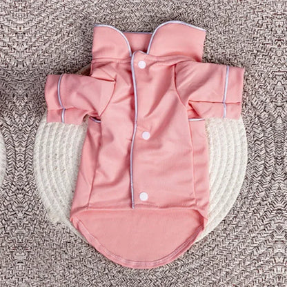 Luxury Pet Pajamas in Black or Pink, multiple sizes