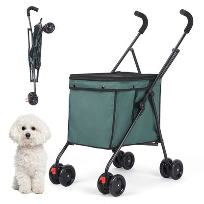 4 Wheel Shopping Dog Trolley