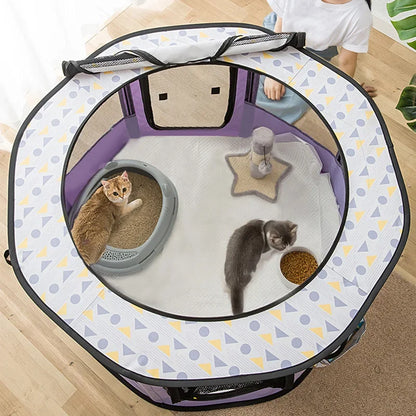 Foldable Pet House for Inside or Outside