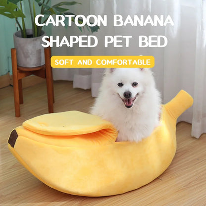 Cozy Banana Pet Bed House
