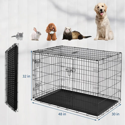 Portable Folding Pet Cage
