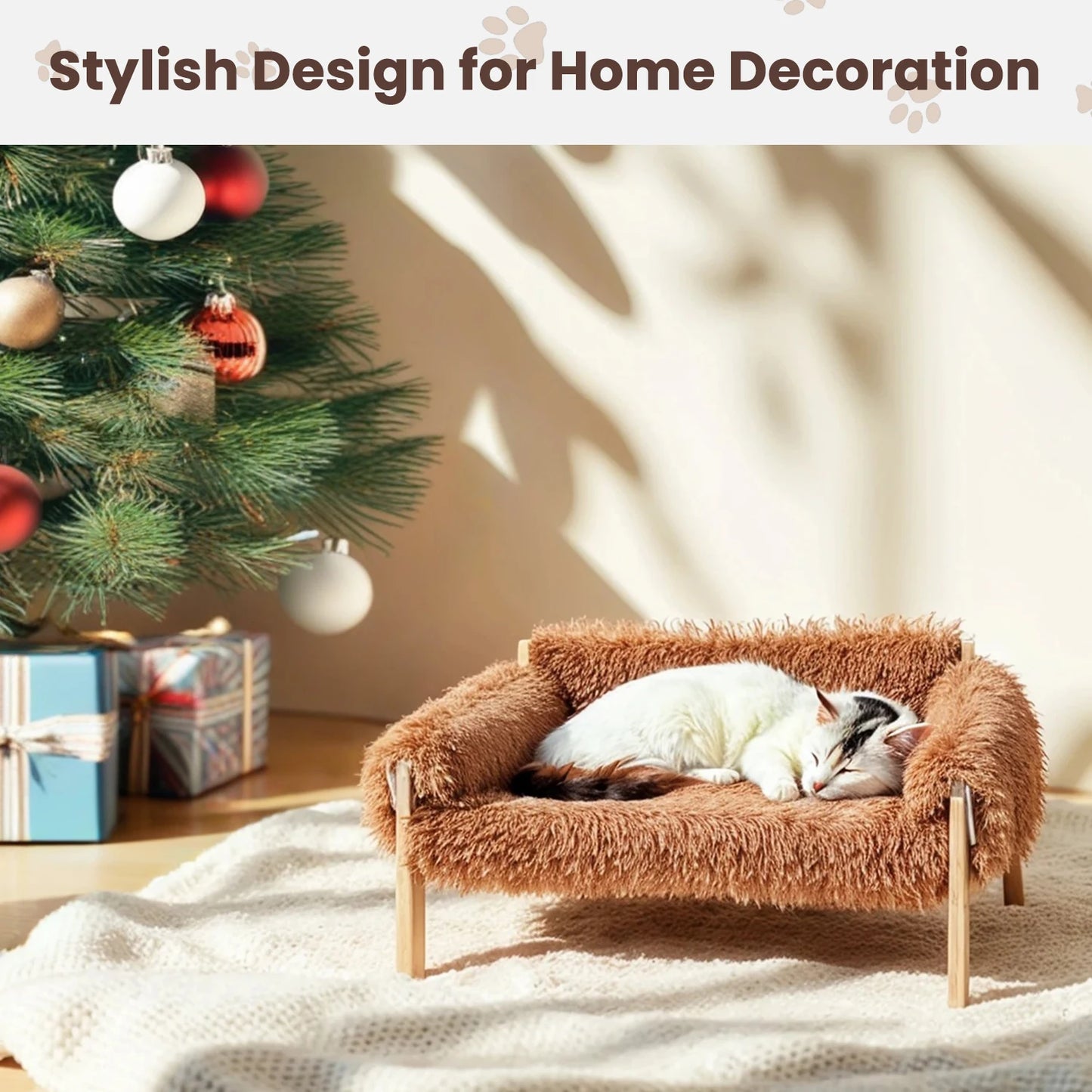 Large Plush Pet Sofa Bed