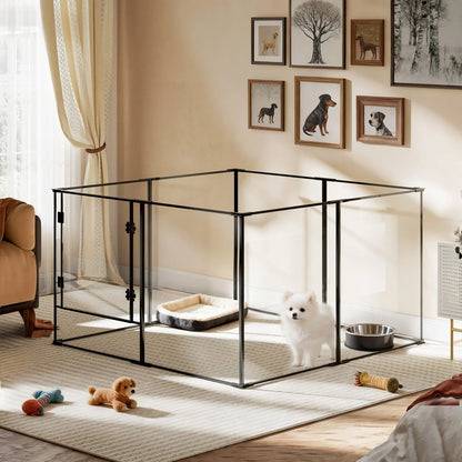Clear Acrylic Pet Playpen