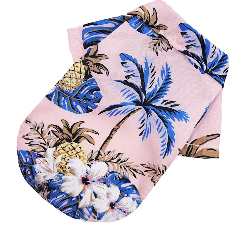 Hawaiian Style Pet Dog Shirt