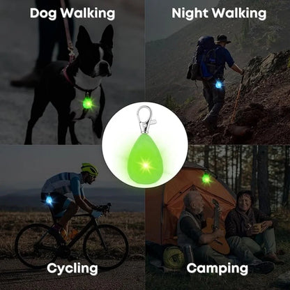 LED Pet Collar Light, Clip-On Safety Light