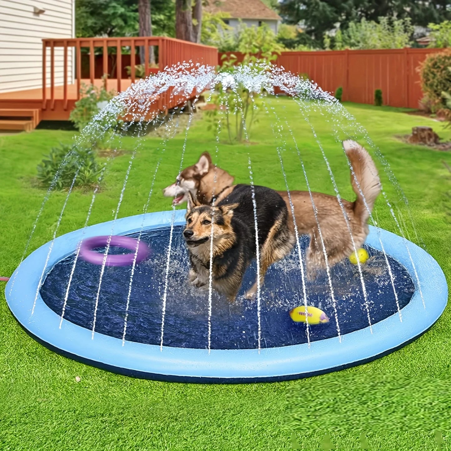 Non-Slip Doggie Splash Pad