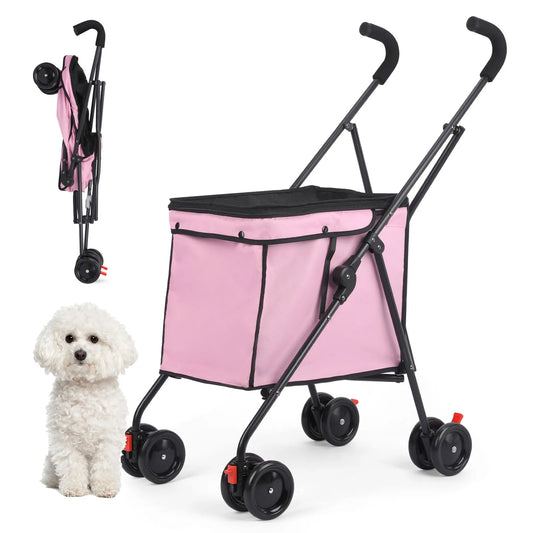 4 Wheel Shopping Dog Trolley