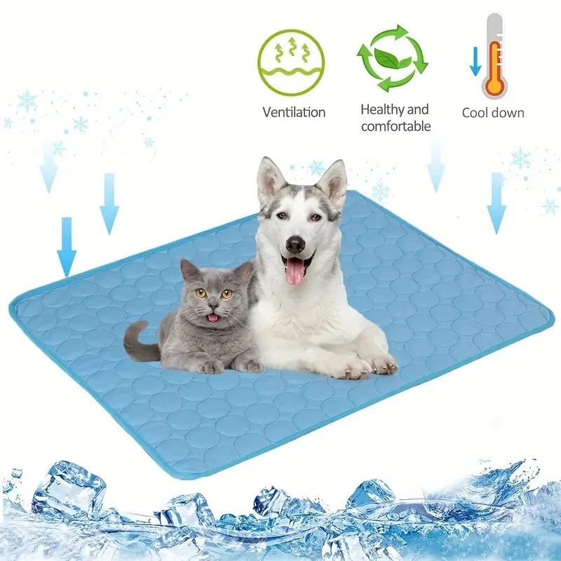 Washable Pet Cooling Summer Mat