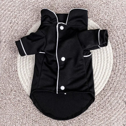 Luxury Pet Pajamas in Black or Pink, multiple sizes