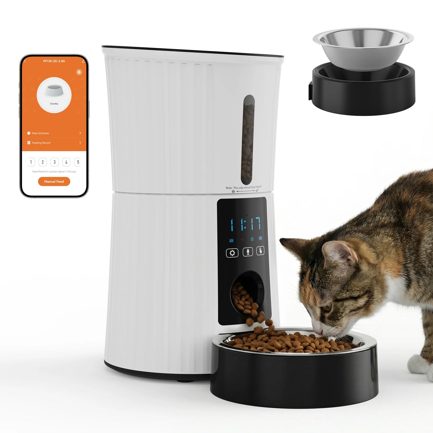 Automatic & Programmable Pet Food Dispenser