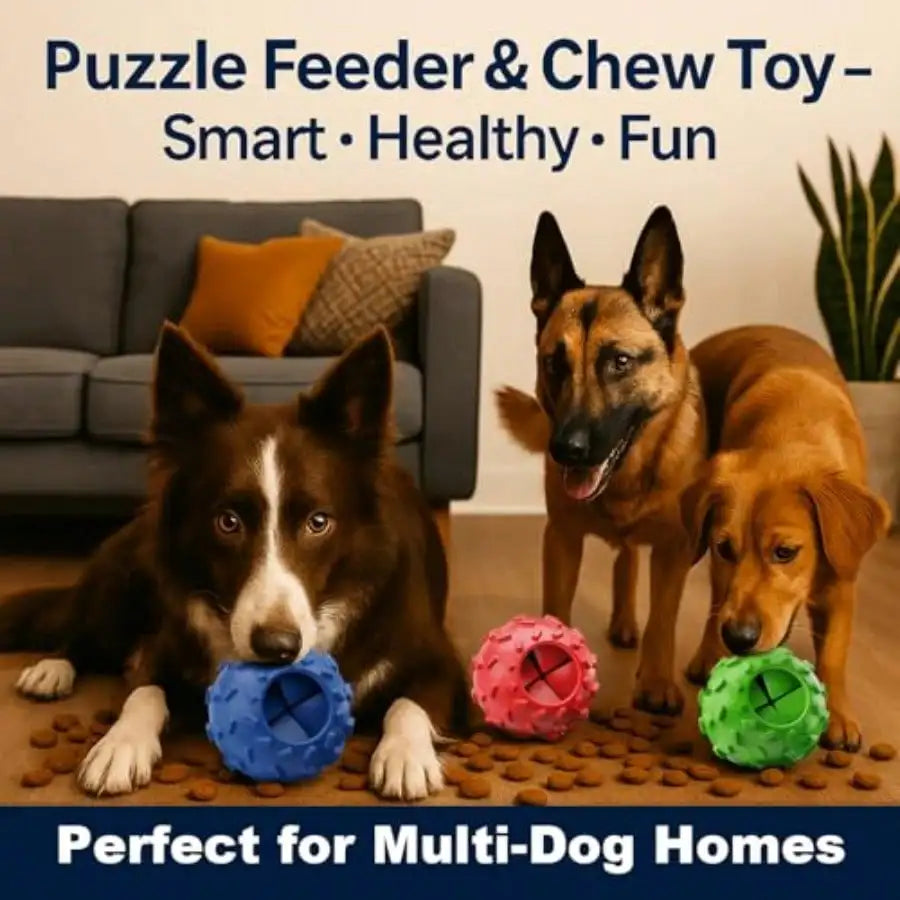 Durable Treat Dispensing Puzzle Toy