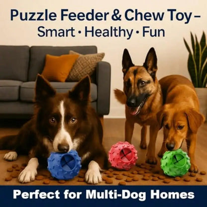 Durable Treat Dispensing Puzzle Toy
