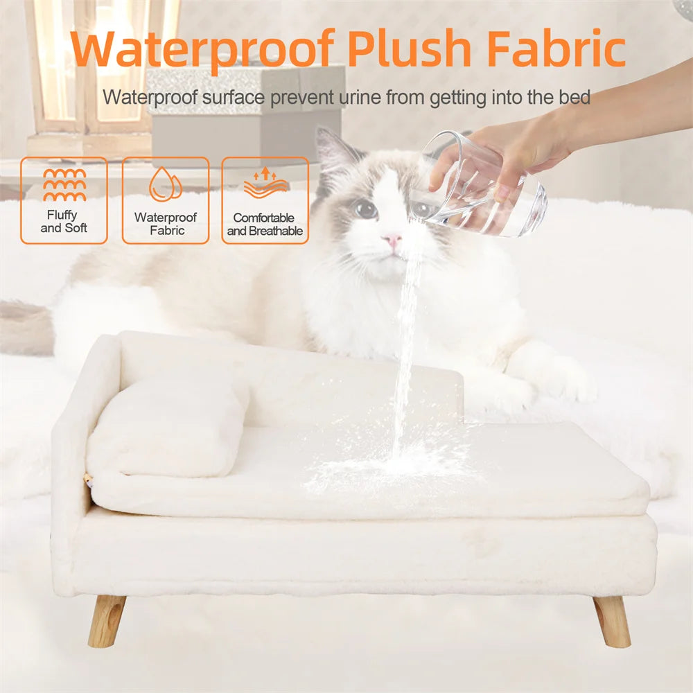 Luxury Elevated Pet Sofa Bed