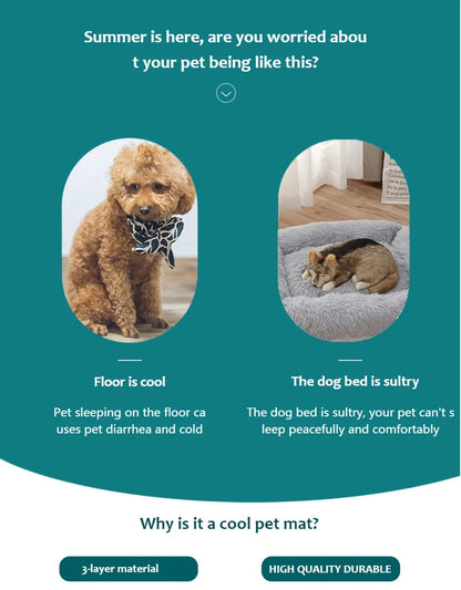 Washable Pet Cooling Summer Mat