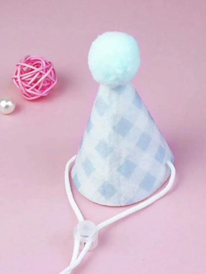 Adorable Pet Birthday Bib and Party Hat