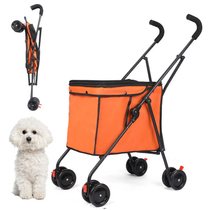 4 Wheel Shopping Dog Trolley