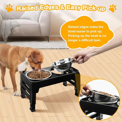 Elevated Dog Bowls for Small Medium Pets