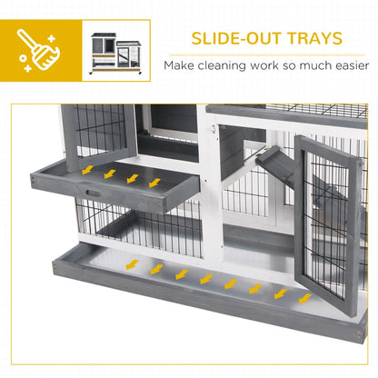 Elevated Indoor Small Animal Habitat