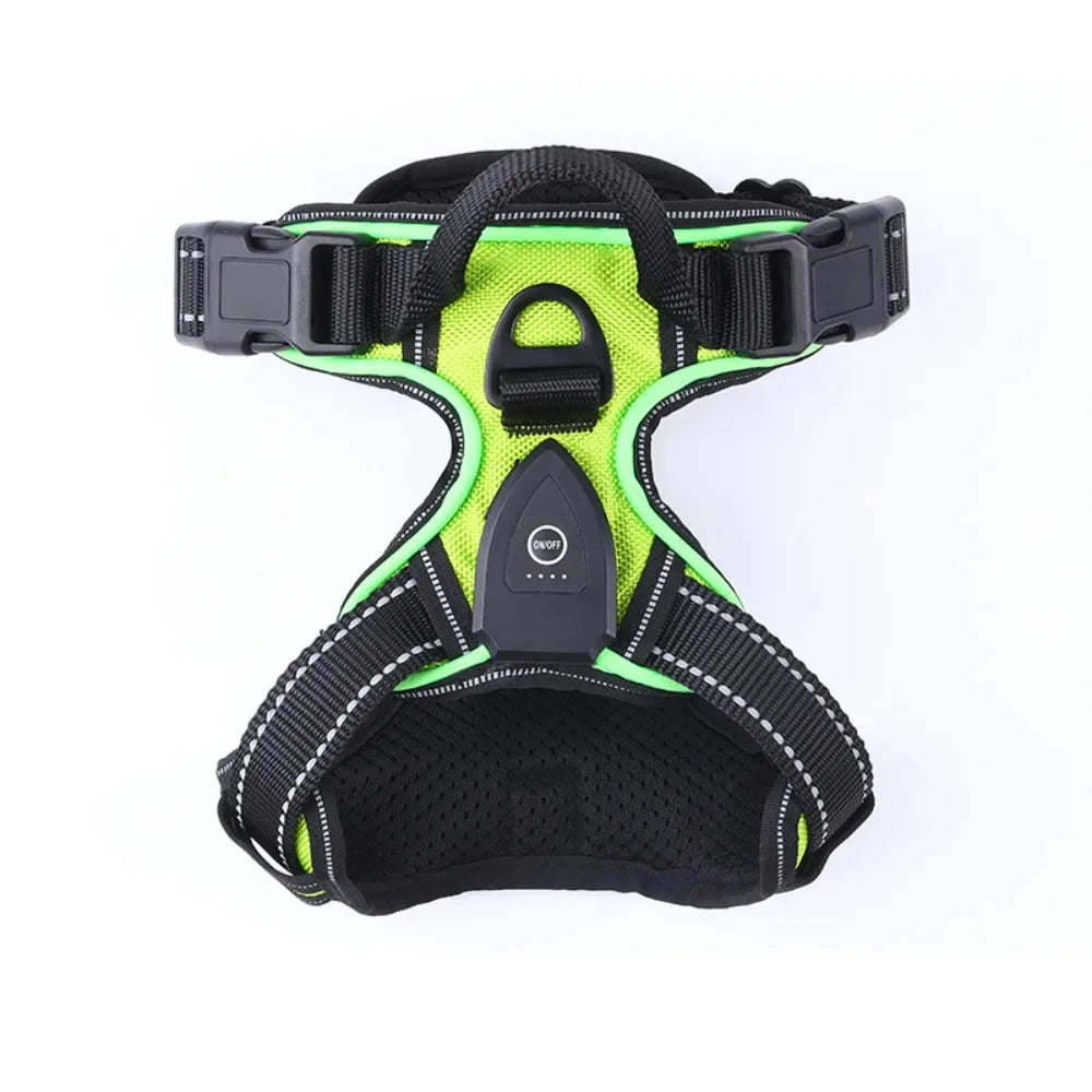 Durable Light Up LED Pet Harness