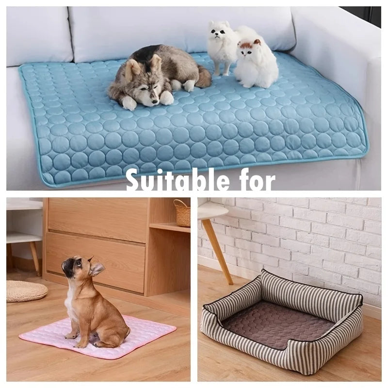 Washable Pet Cooling Summer Mat