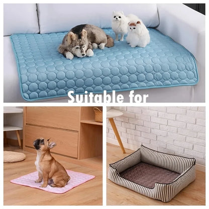 Washable Pet Cooling Summer Mat