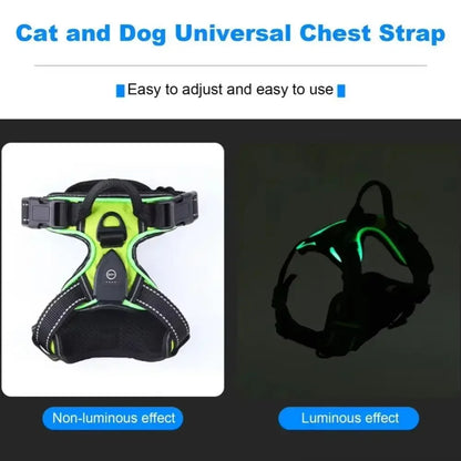 Durable Light Up LED Pet Harness