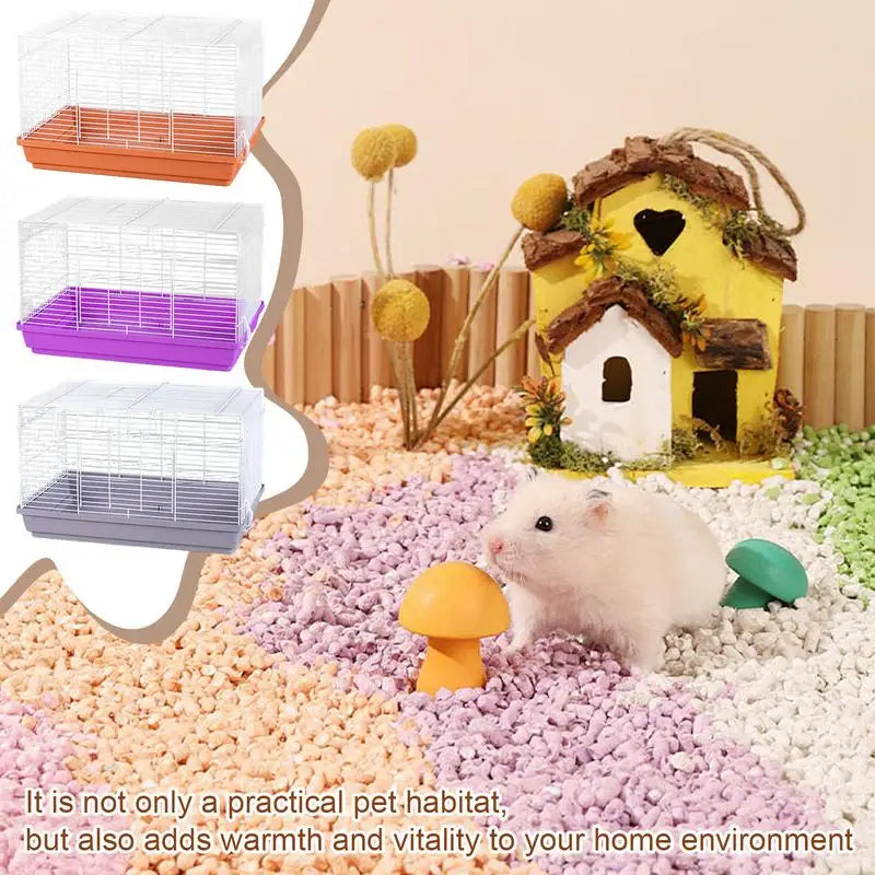 Small Pet Habitat with Detachable Bottom
