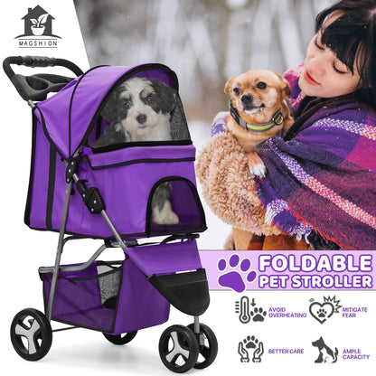3 Wheels Pet Stroller