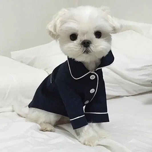 Luxury Pet Pajamas in Black or Pink, multiple sizes