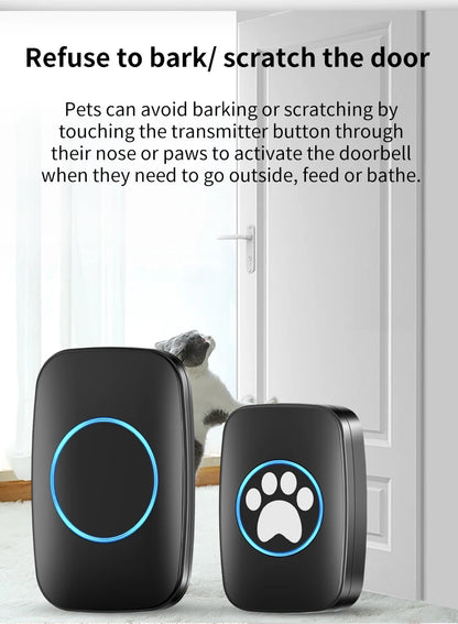 Touch Pet Doorbell for Cat or Dog Training