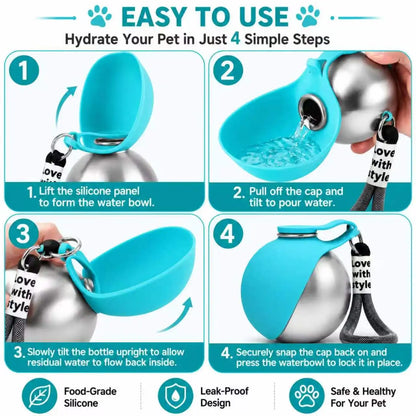 Portable Dog Water Bottle