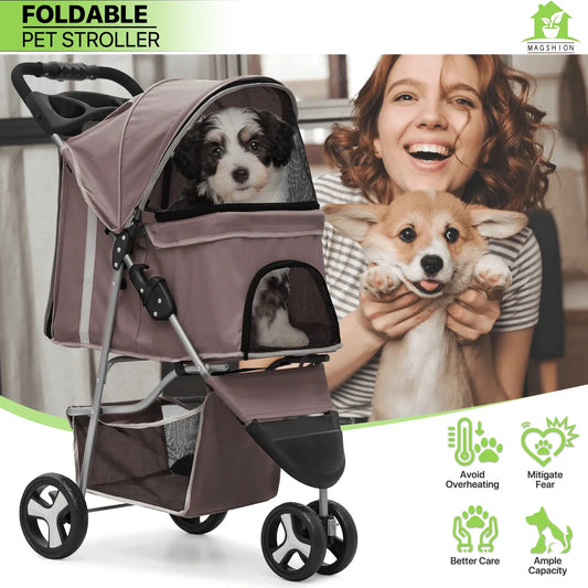 3 Wheels Pet Stroller