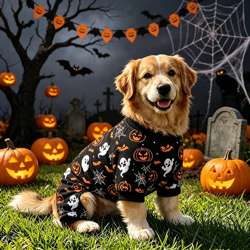 Halloween Pajamas Dog Costume