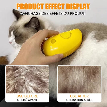 3-in-1 Massage Grooming Pet Brush