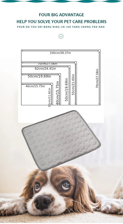 Washable Pet Cooling Summer Mat