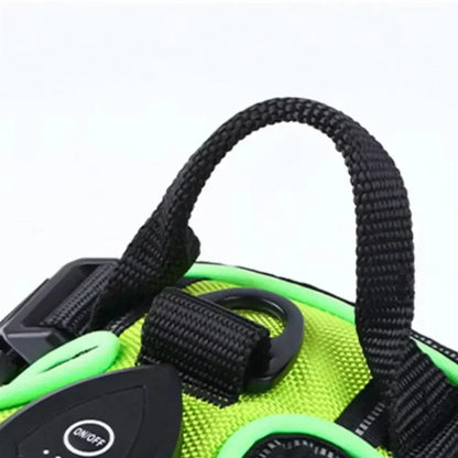 Durable Light Up LED Pet Harness