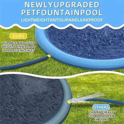 Heavy Duty Inflatable Dog Splash Mat