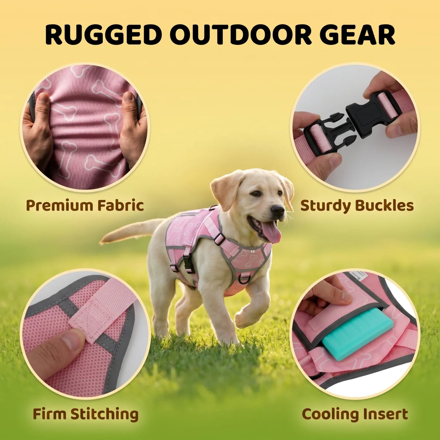 Dog Cooling Vest Harness
