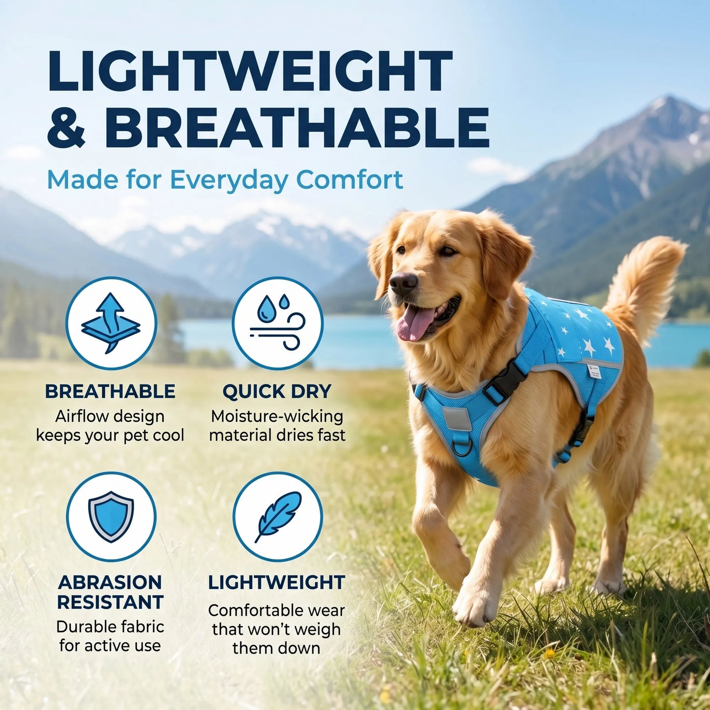 Dog Cooling Vest Harness