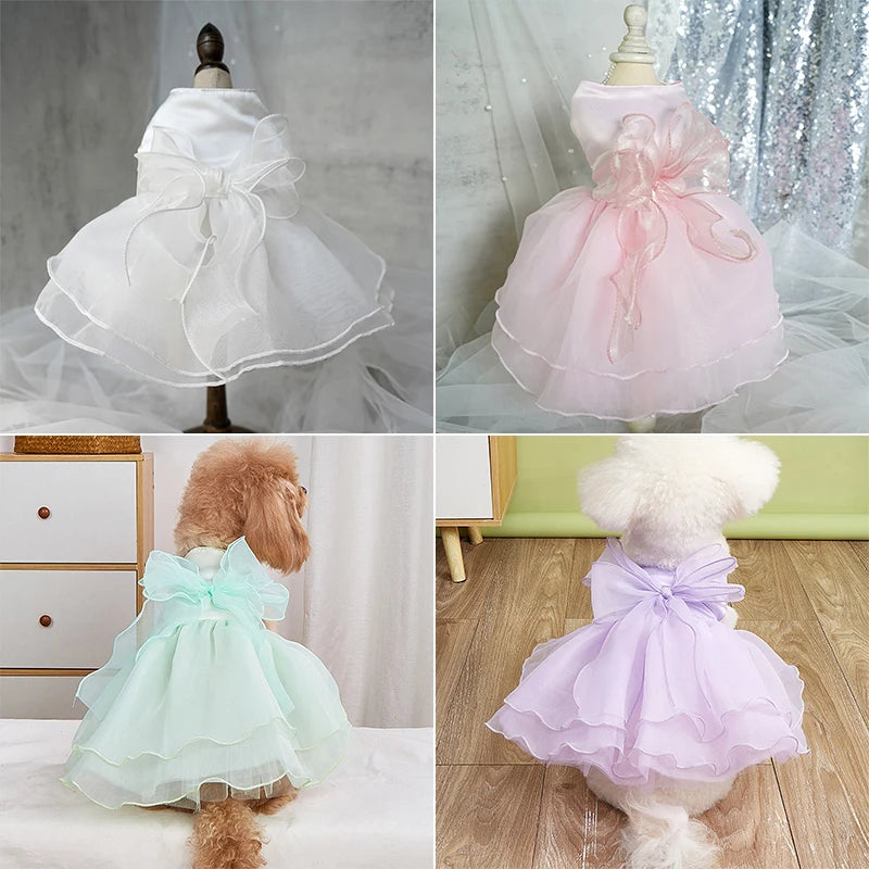 Party Princess Dresse for Small Pets