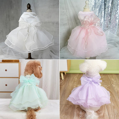 Party Princess Dresse for Small Pets