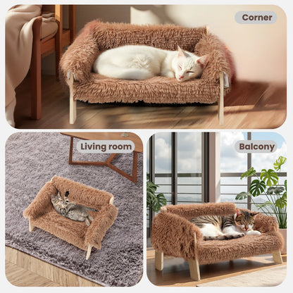 Large Plush Pet Sofa Bed