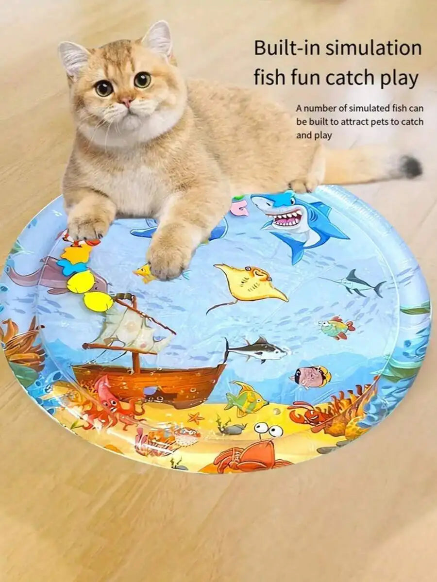 Inflatable Pet Water Play Mat