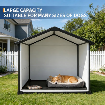 Outdoor Waterproof Insulated Dog House